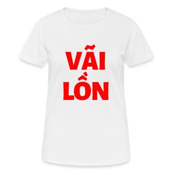 Vietnamese - Women's Breathable T-Shirt - white - Front - AI Model Female 172 dark (172cm)