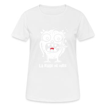 Die Wut der Sprache: So niedlich, Monster! - Frauen T-Shirt atmungsaktiv - Weiß - Vorne - AI Model Female 172 dark (172cm)