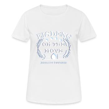 Libération de l’ - T-shirt respirant Femme - blanc - Devant - AI Model Female 172 dark (172cm)