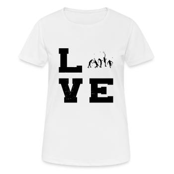 Tennis Tennis Tennis Men Play Tennis - Women's Breathable T-Shirt - white - Front - AI Model Female 172 dark (172cm)