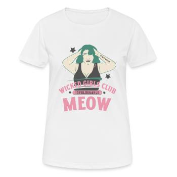 Frauentag - Girls Club - Frauen T-Shirt atmungsaktiv - Weiß - Vorne - AI Model Female 172 dark (172cm)