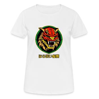 ほろ苦い復讐: Bittersüße Rache des Tigers - Frauen T-Shirt atmungsaktiv - Weiß - Vorne - AI Model Female 172 dark (172cm)