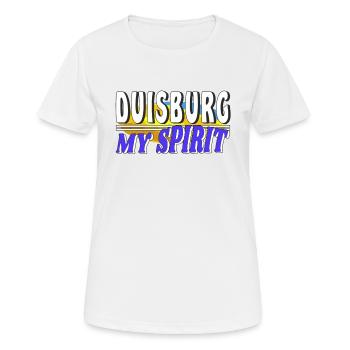 DUISBURG MON - T-shirt respirant Femme - blanc - Devant - AI Model Female 172 dark (172cm)