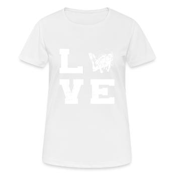 Diver Free Dive Scuba Taucher Diving Scuba Diver - Women's Breathable T-Shirt - white - Front - AI Model Female 172 dark (172cm)