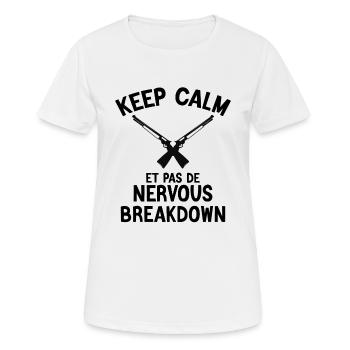 Les Tontons Flingueurs - Film Culte - T-shirt respirant Femme - blanc - Devant - AI Model Female 172 dark (172cm)