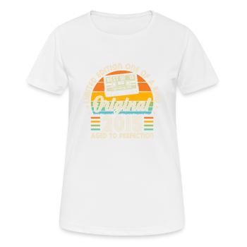 Jahrgang 2015 Geboren Legenden - Frauen T-Shirt atmungsaktiv - Weiß - Vorne - AI Model Female 172 dark (172cm)