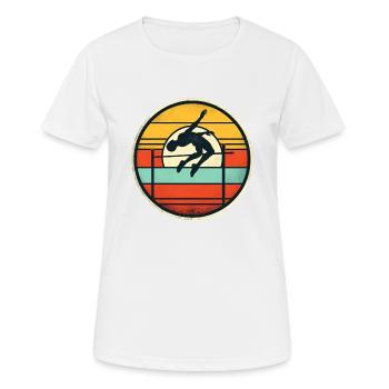 High Jump - Women's Breathable T-Shirt - white - Front - AI Model Female 172 dark (172cm)
