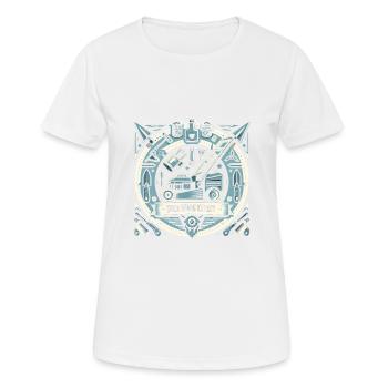 Yard Work Expert 19 - Women's Breathable T-Shirt - white - Front - AI Model Female 172 dark (172cm)