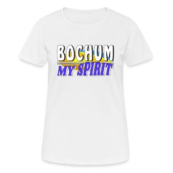 BOCHUM MON - T-shirt respirant Femme - blanc - Devant - AI Model Female 172 dark (172cm)