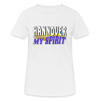 HANOVRE MON - T-shirt respirant Femme - blanc - Devant - AI Model Female 172 dark (172cm)
