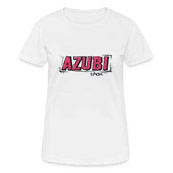 The new trainee - Trainee - Women's Breathable T-Shirt - white - Front - AI Model Female 172 dark (172cm)