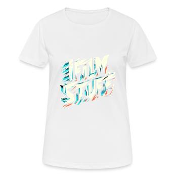 I Film Stuff 14 - Frauen T-Shirt atmungsaktiv - Weiß - Vorne - AI Model Female 172 dark (172cm)