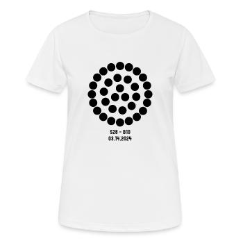 Integrated Flight Test of Biggest Rocket Ever - - Women's Breathable T-Shirt - white - Front - AI Model Female 172 dark (172cm)