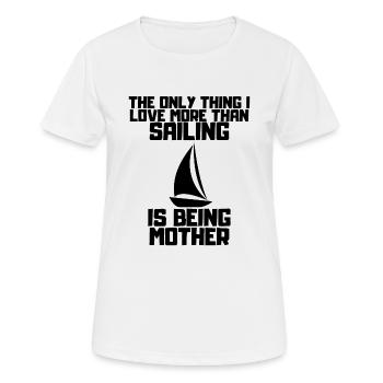 Segeln Segelsport Segelboot Segler Segelschiff - Frauen T-Shirt atmungsaktiv - Weiß - Vorne - AI Model Female 172 dark (172cm)