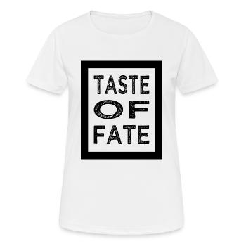 destin chemin suivant destin drôle dictons cool - T-shirt respirant Femme - blanc - Devant - AI Model Female 172 dark (172cm)
