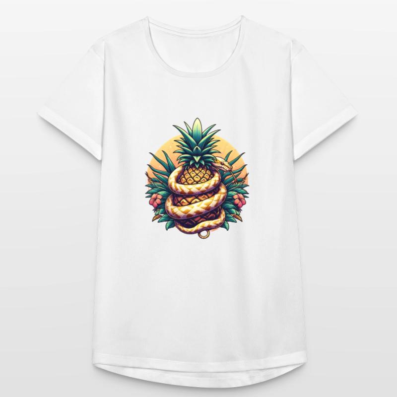 Python autour de l’ananas T-shirt respirant Femme