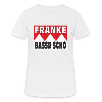 FRANKE BASSD SCHO - Women's Breathable T-Shirt - white - Front - AI Model Female 172 dark (172cm)