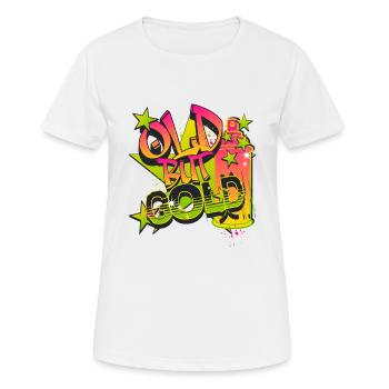 Vieux mais doré Graffiti de New York - T-shirt respirant Femme - blanc - Devant - AI Model Female 172 dark (172cm)