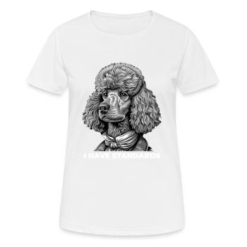 I Have Standards - Women's Breathable T-Shirt - white - Front - AI Model Female 172 dark (172cm)