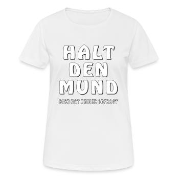 LA FERME - T-shirt respirant Femme - blanc - Devant - AI Model Female 172 dark (172cm)