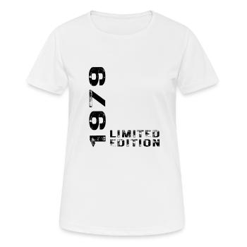 45 Year Old Gifts Vintage 1979 45th Birthday - Women's Breathable T-Shirt - white - Front - AI Model Female 172 dark (172cm)