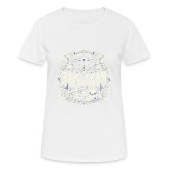 Bar Exam Survivor 11 - Women's Breathable T-Shirt - white - Front - AI Model Female 172 dark (172cm)