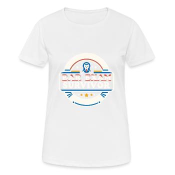 Bar Exam Survivor 9 - Women's Breathable T-Shirt - white - Front - AI Model Female 172 dark (172cm)