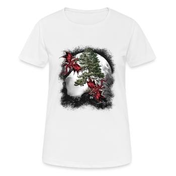 Dragon Dragon Fable Mythe médiéval conte de fées - T-shirt respirant Femme - blanc - Devant - AI Model Female 172 dark (172cm)