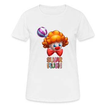 SUGAR RUSH - Women's Breathable T-Shirt - white - Front - AI Model Female 172 dark (172cm)