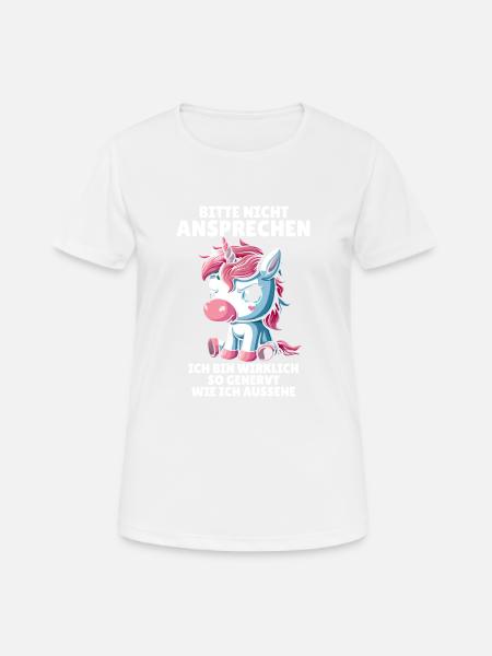 Please don't talk to me, I'm really so annoyed - Women's Breathable T-Shirt - white