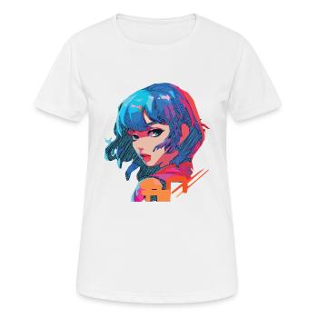 Joi - Women's Breathable T-Shirt - white - Front - AI Model Female 172 dark (172cm)