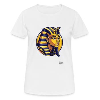 Die Mumie des Pharao - Frauen T-Shirt atmungsaktiv - Weiß - Vorne - AI Model Female 172 dark (172cm)