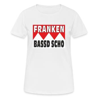 FRANKEN BASSD SCHO - Women's Breathable T-Shirt - white - Front - AI Model Female 172 dark (172cm)