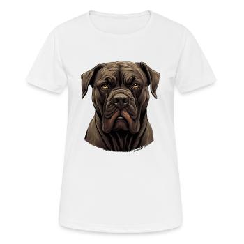 Cane Corso - Women's Breathable T-Shirt - white - Front - AI Model Female 172 dark (172cm)