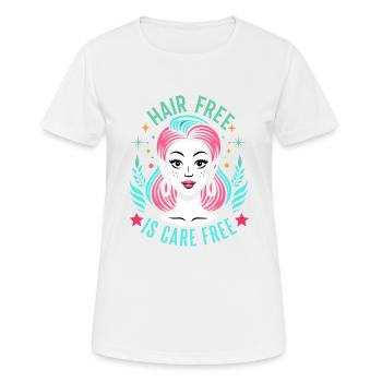 Lasers pour la peau - Taches pigmentaires Grains de beauté Soins de la peau - T-shirt respirant Femme - blanc - Devant - AI Model Female 172 dark (172cm)