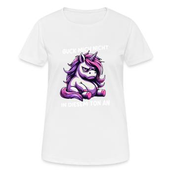 Don't look at me in that tone - Women's Breathable T-Shirt - white - Front - AI Model Female 172 dark (172cm)