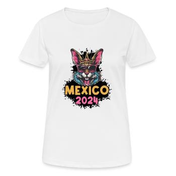 Mexico 2024 Bunny - Women's Breathable T-Shirt - white - Front - AI Model Female 172 dark (172cm)