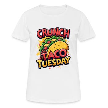 TACO MARDI - T-shirt respirant Femme - blanc - Devant - AI Model Female 172 dark (172cm)