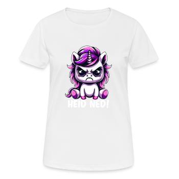 Heid Ned - Frauen T-Shirt atmungsaktiv - Weiß - Vorne - AI Model Female 172 dark (172cm)