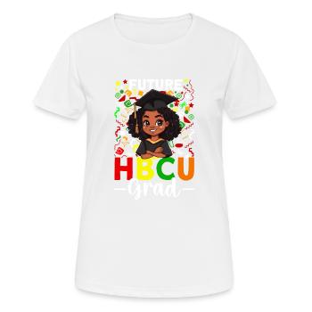 Future HBCU - Women's Breathable T-Shirt - white - Front - AI Model Female 172 dark (172cm)