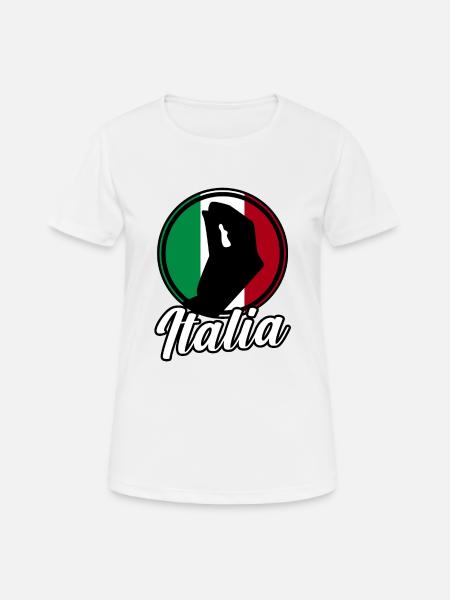 Italia Italian Italian Italy - Women's Breathable T-Shirt - white