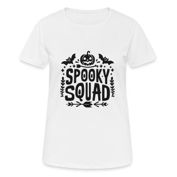 Spooky Squad - Women's Breathable T-Shirt - white - Front - AI Model Female 172 dark (172cm)