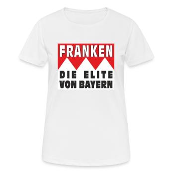 FRANCONIA THE ELITE OF BAVARIA - Women's Breathable T-Shirt - white - Front - AI Model Female 172 dark (172cm)
