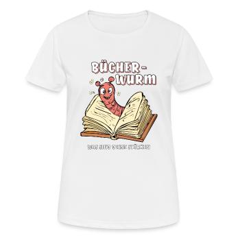 RAT DE BIBLIOTHÈQUE RAT DE BIBLIOTHÈQUE RENFORCER - T-shirt respirant Femme - blanc - Devant - AI Model Female 172 dark (172cm)