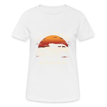 CUBES - T-shirt respirant Femme - blanc - Devant - AI Model Female 172 dark (172cm)