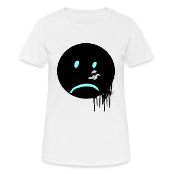 humorvolles T-Shirt, Geschenk für Männer, Damen, humorvoll - Frauen T-Shirt atmungsaktiv - Weiß - Vorne - AI Model Female 172 dark (172cm)