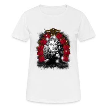 Mystique Magique Conte de fées Conte de fées Personnage Sorcière - T-shirt respirant Femme - blanc - Devant - AI Model Female 172 dark (172cm)