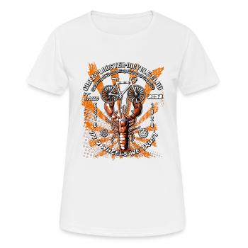 Fahrrad Klub - Frauen T-Shirt atmungsaktiv - Weiß - Vorne - AI Model Female 172 dark (172cm)