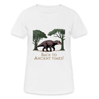RETOUR À L’ANTIQUITÉ - T-shirt respirant Femme - blanc - Devant - AI Model Female 172 dark (172cm)