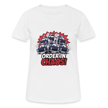 EIN HAUFEN AUTOS - Frauen T-Shirt atmungsaktiv - Weiß - Vorne - AI Model Female 172 dark (172cm)